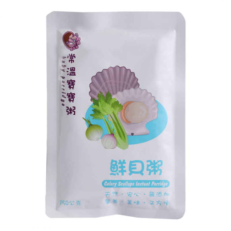 中寶寶-芹香鮮貝粥/150g/單包