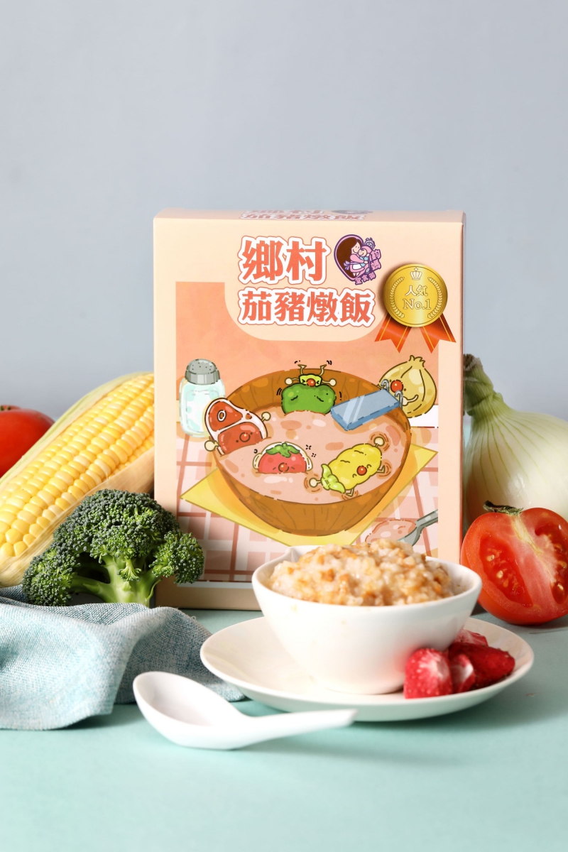 常溫-鄉村茄豬燉飯-三包入