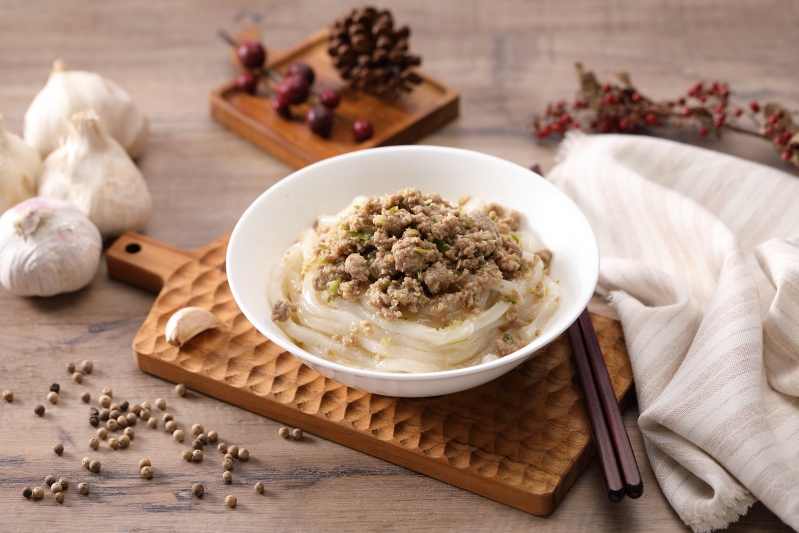 【1元加購】營養燉麵-香蒜豬肉